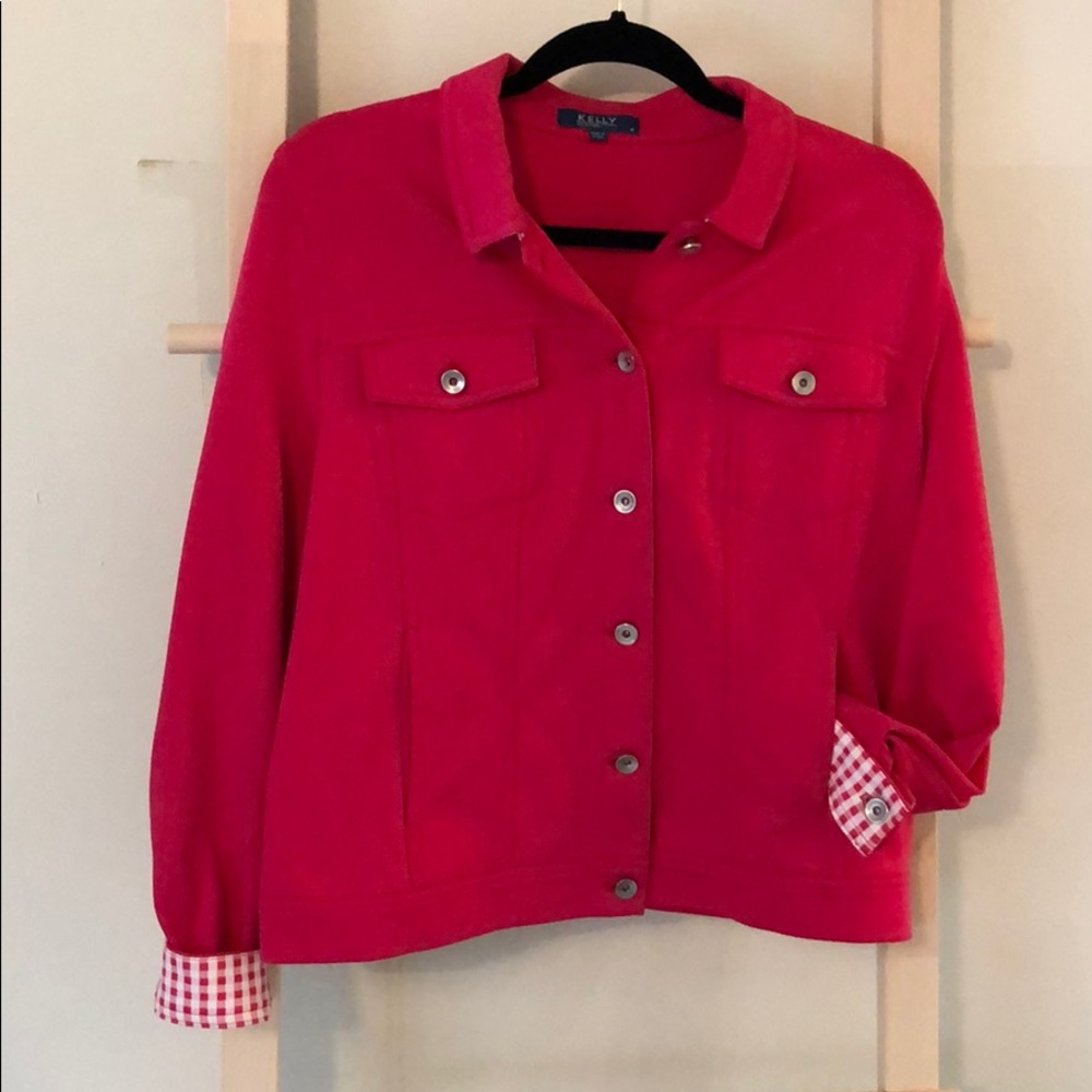 Red Checkered Jacket - Picture 14 of 16